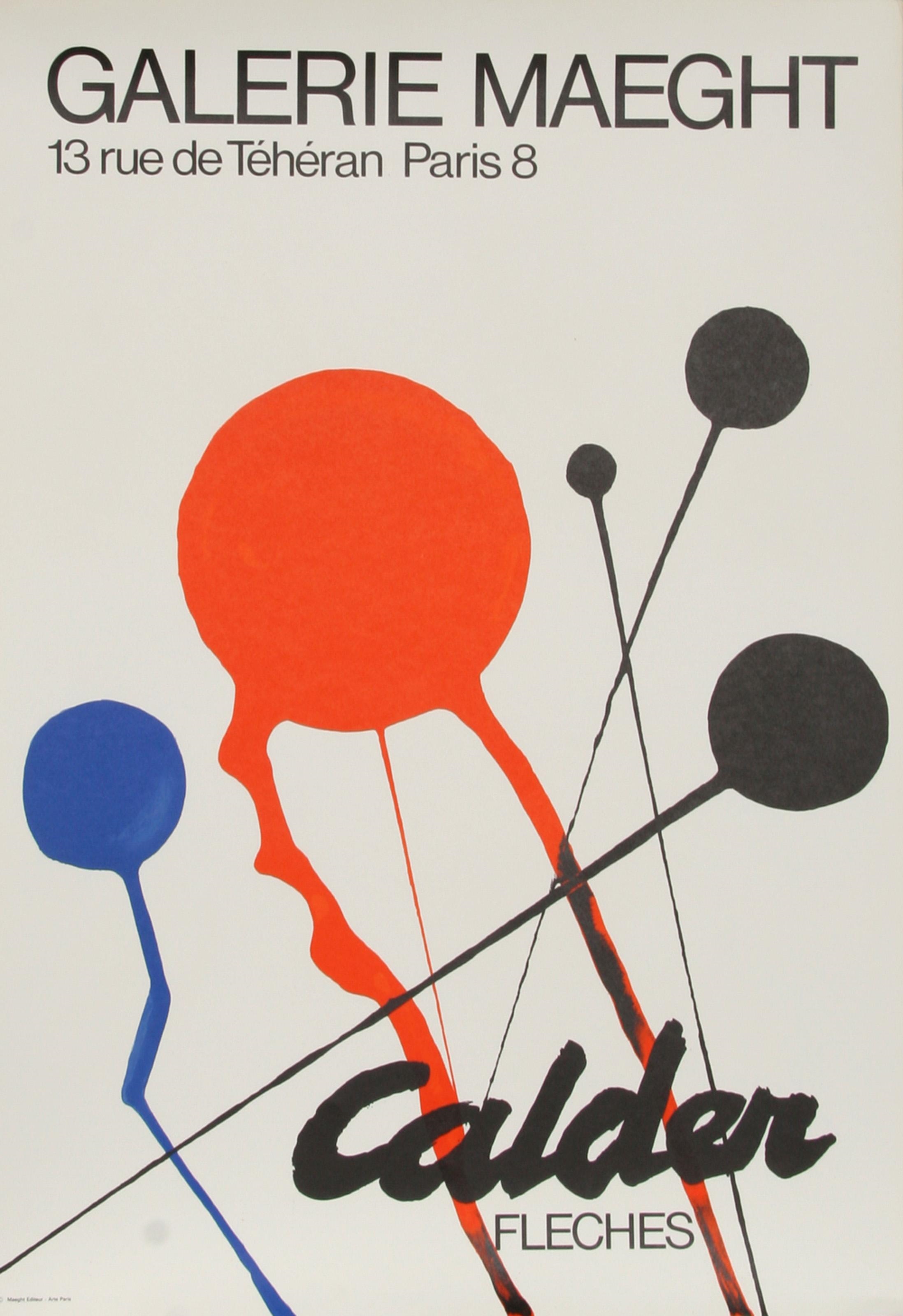 Alexander Calder | CALDER EXHIBITION AT GALERIE MAEGHT (FLECHES) (Circa ...