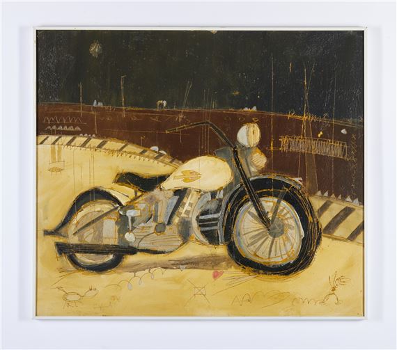 Knucklehead Ohv 1939. by Luca Giovagnoli, 1993