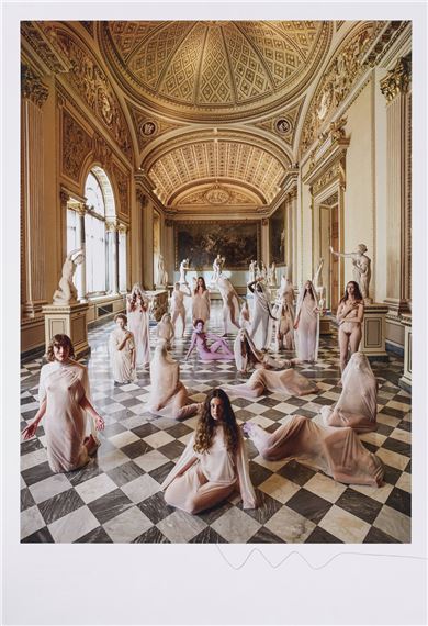 Vanessa Beecroft | Performance VB84, Sala di Niobe, Galleria degli