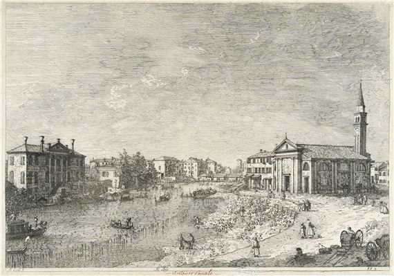 Al Dolo by Canaletto
