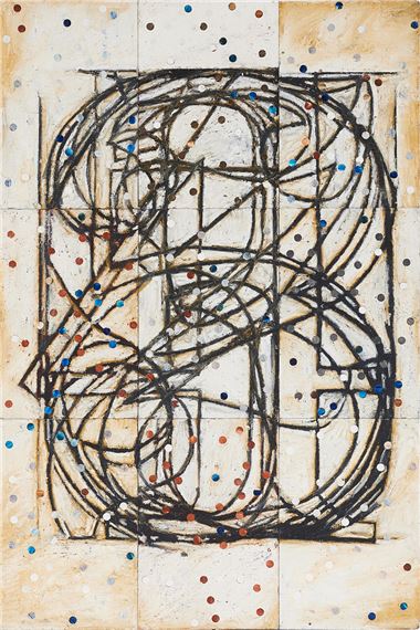 Counting (0 through 9) II by Imants Tillers, 1987