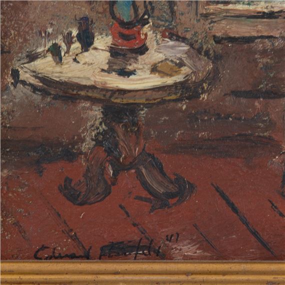 Edward Rosenfeld | Room Interior (1947) | MutualArt