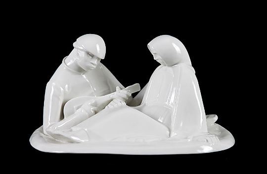 Russisches Liebespaar by Ernst Barlach