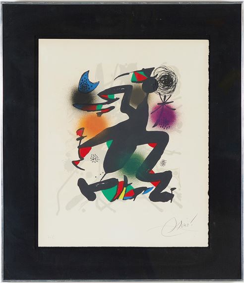 Joan Miró | color lithograph (Circa 1977) | MutualArt