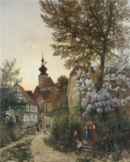 Zschimmer, Emil: Maien-Abend in Erfurt - Emil Zschimmer