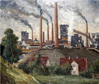 Braun, Leo Hubert: Grube Reserve Eschweiler (Bergwerk und Kokerei) - Leo Hubert Braun