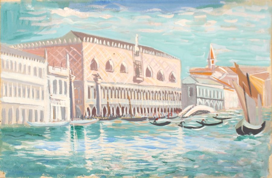 Nicolas Poliakoff | View of Venice (1938) | MutualArt
