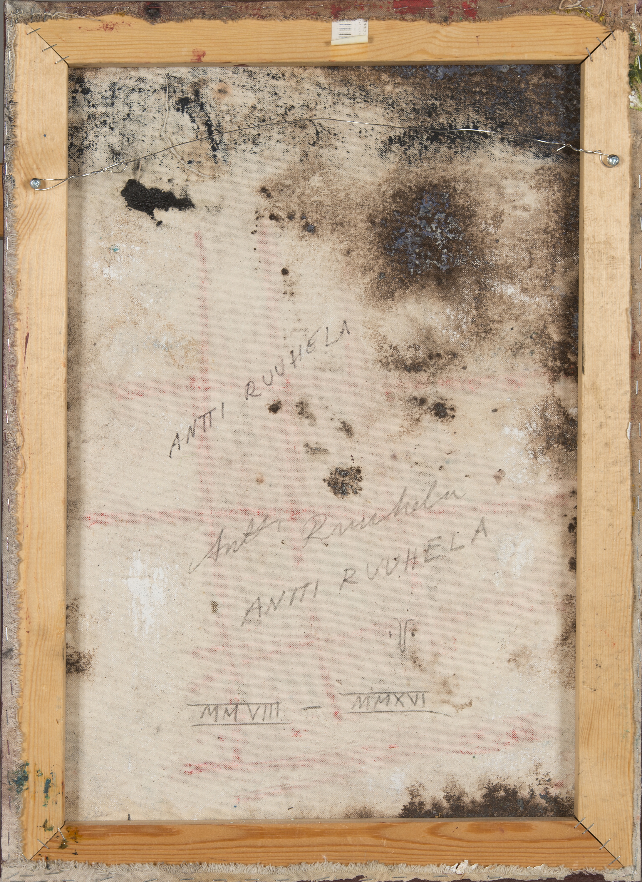 Artwork by Antti Ruuhela, MMVIII-MMXVI, Made of Oil on canvas