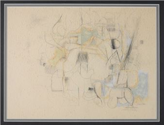 Jack Massey Abstract Pencil Illustration Drawing - Jack Massey