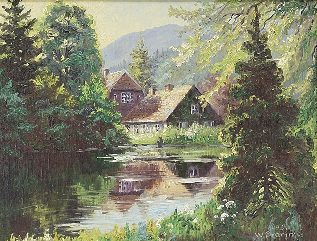 Wilhelm Pramme | Im Christianental (1931) | MutualArt