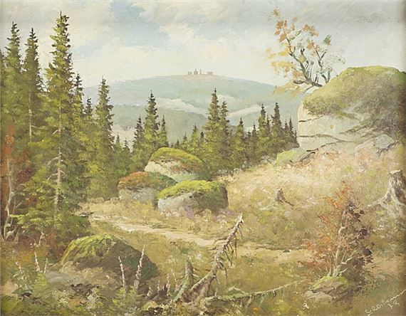 Rudolf Scherbaum | Brockenblick (1980) | MutualArt