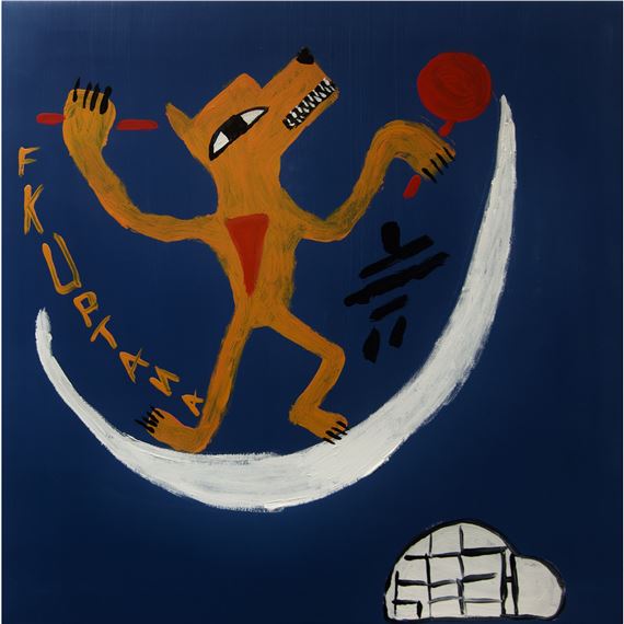 MOON DRUMMER by Floyd Kuptana