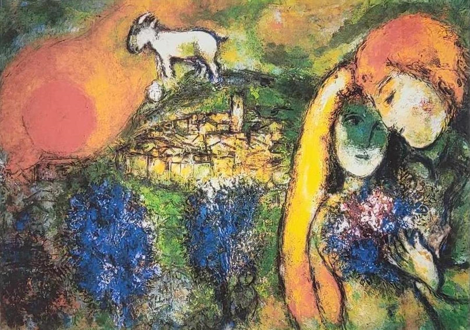 Puzzle Eurographics 1000 Pièces – Marc Chagall : Les Amoureux De Vence – 49 X 67 Cm – Non Toxique