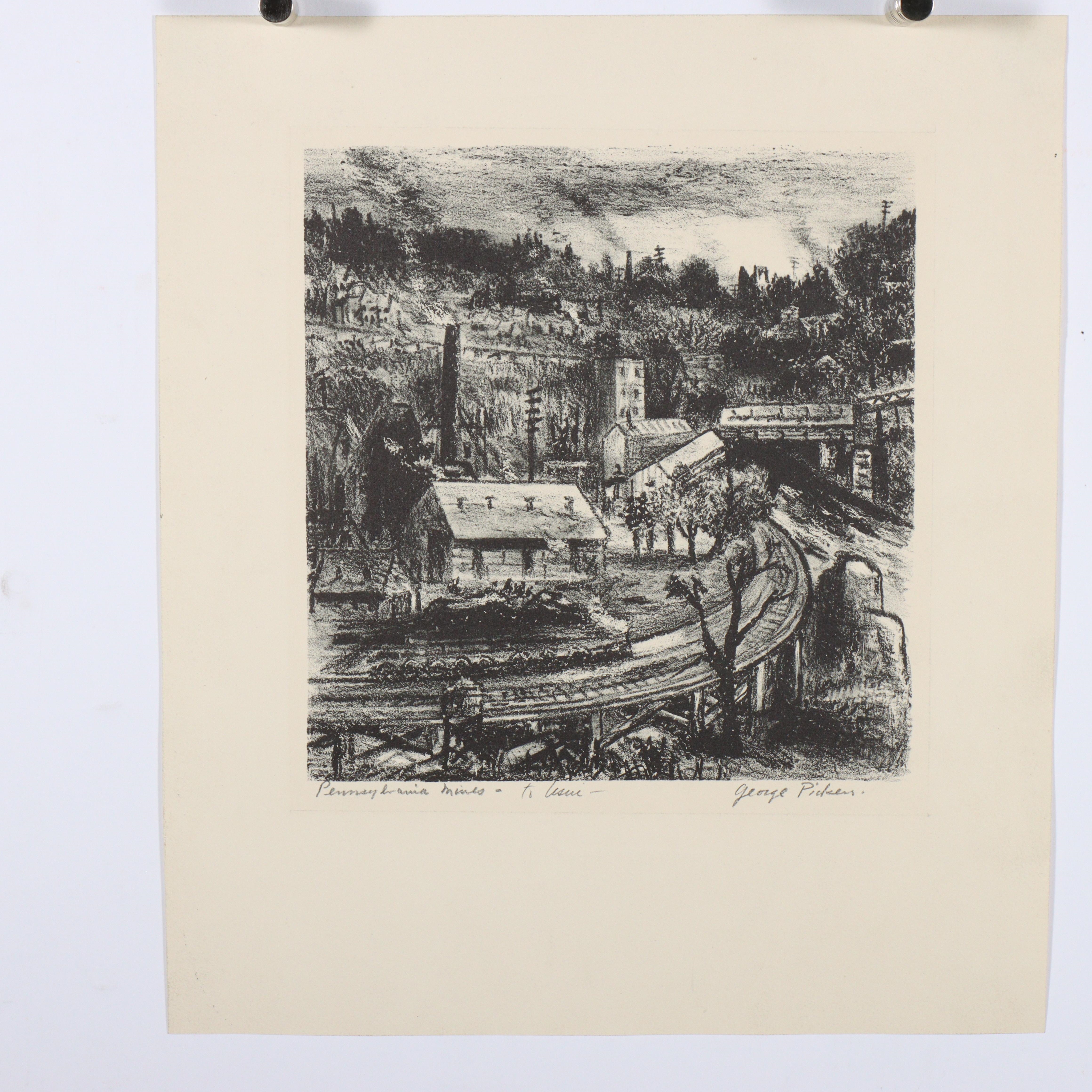 George Alexander Picken | Pennsylvania Mines | MutualArt