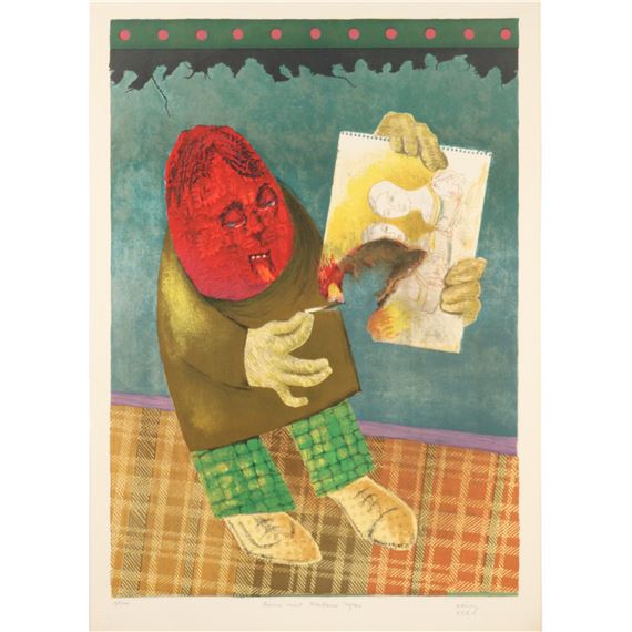 Bonne Niut Madame Ingres (Good Night Madame Ingres) by Haim Kern, 1930