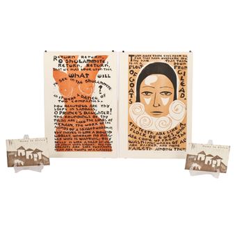 &quot;Song of Songs,&quot; Two Artist's Proofs - Hedi Bak