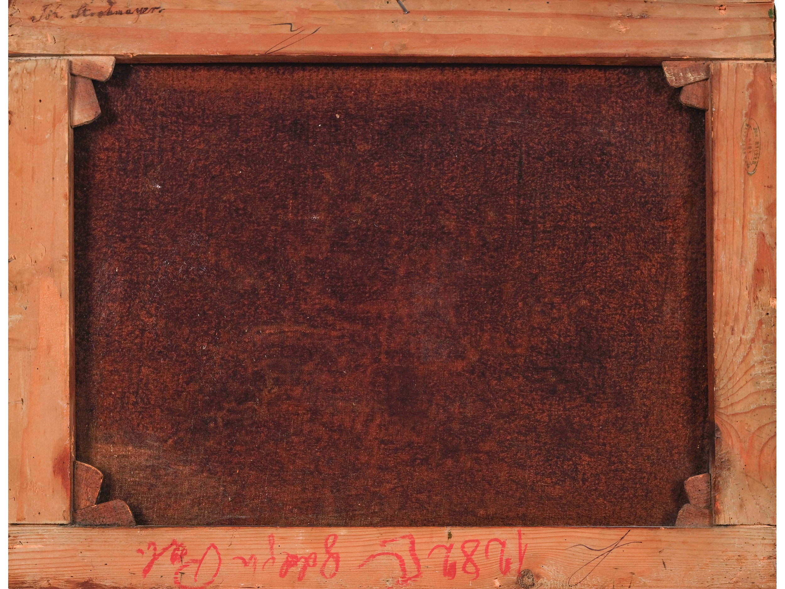 Artwork by Johann Strohmayer, Attributed, Made of Oil on canvas