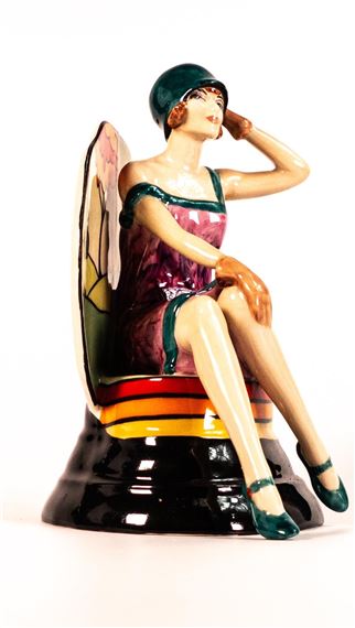 Peggy Davies Kevin Francis Peggy Davies Figure Putting On The Ritz 