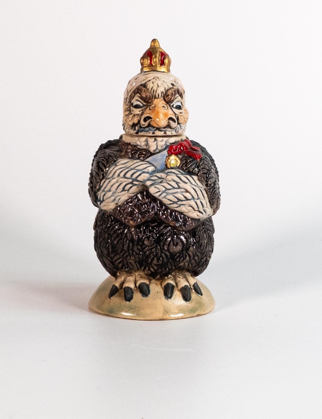 Andrew Hull | Burslem pottery Queen Victoria Grotesque bird. Signed to ...