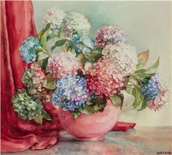 
Still Life - Hydrangeas - Enid A. Philip