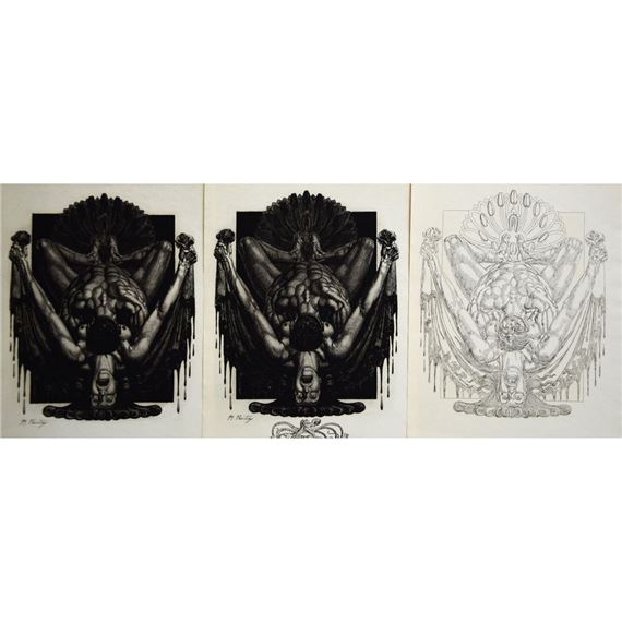 Raphael Freida | 175 - Raphaël Freida (1877- ?) planche refusée pour le ...