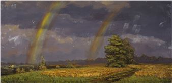 The rain has passed - Mikhail Mikhailovich Courierov