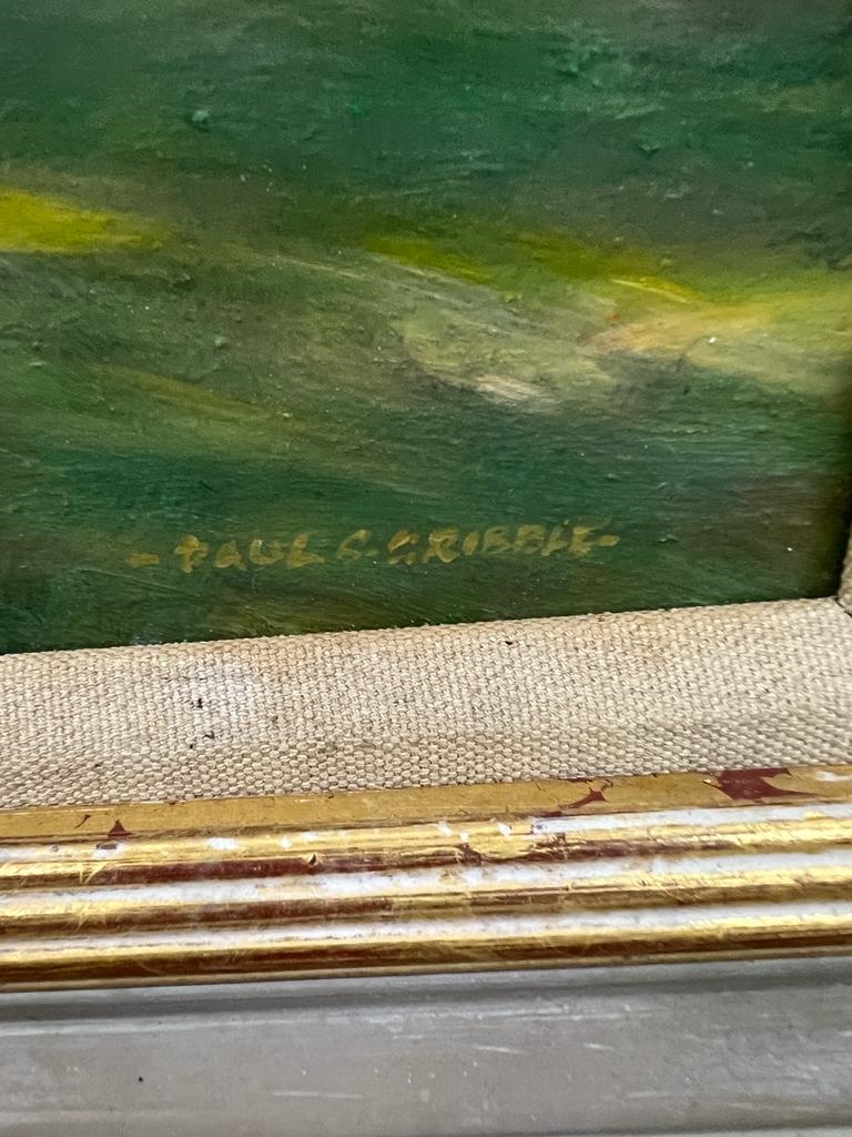 Artwork by Paul S. Gribble, Paul Gribble (b.1938-) signed oil on board Stewards Enclosure, Henley Regatta (24 x 18 ins)*, Made of oil on board