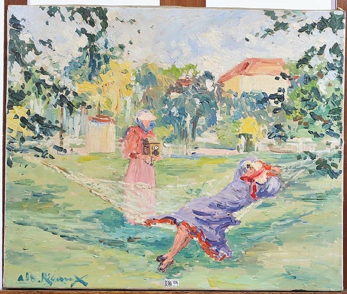 Albert Rigaux | Dans le hamac | MutualArt