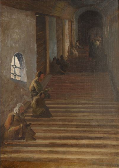 ﻿Staircase in the Cathedral of Basil the Blessed, Moscow