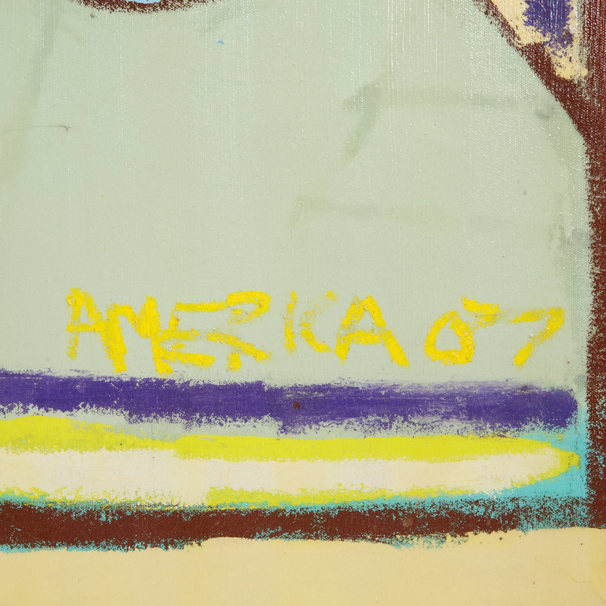 Artwork by America Martin, Mother and Child, 2007, Made of oil on canvas