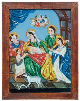 The Holy Family Northern Bohemia - Bohemian School, 19th Century