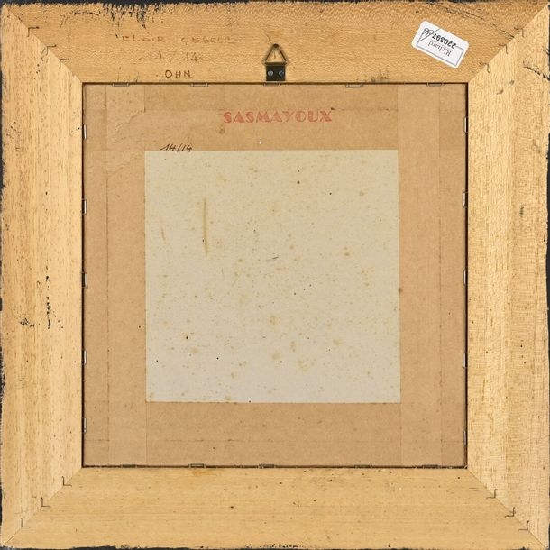 Artwork by François Sasmayoux, Clair Obscur, Made of pastel and watercolor on paper