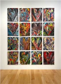 Jim Dine: The Montrouge Hearts - Jonathan Novak Contemporary Art