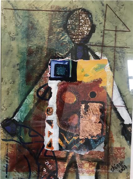 Walking my dog 2 by Chinze Ojobo