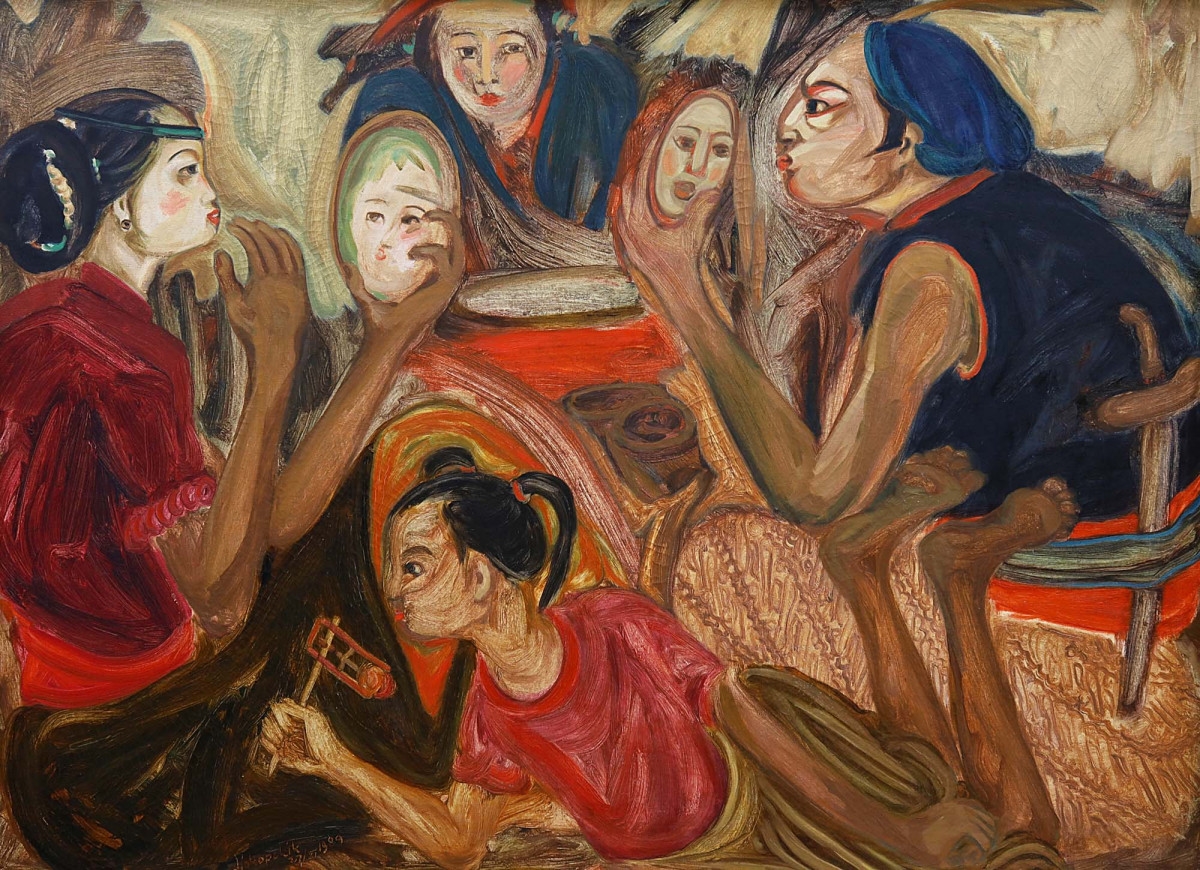 Djoko Pekik | Ketoprak Berhias (1989) | MutualArt