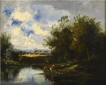 Barbizon landscape - Gerard & Kelly