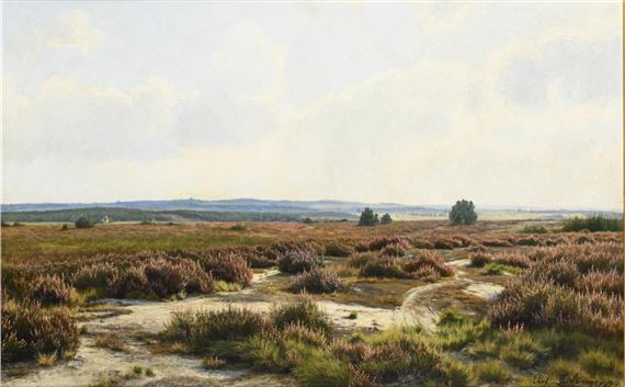 Heidelandschaft - Emil Zschimmer