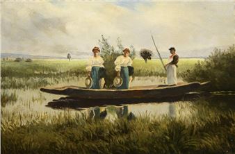 Ladies in a Punt - Fridolin Schneider