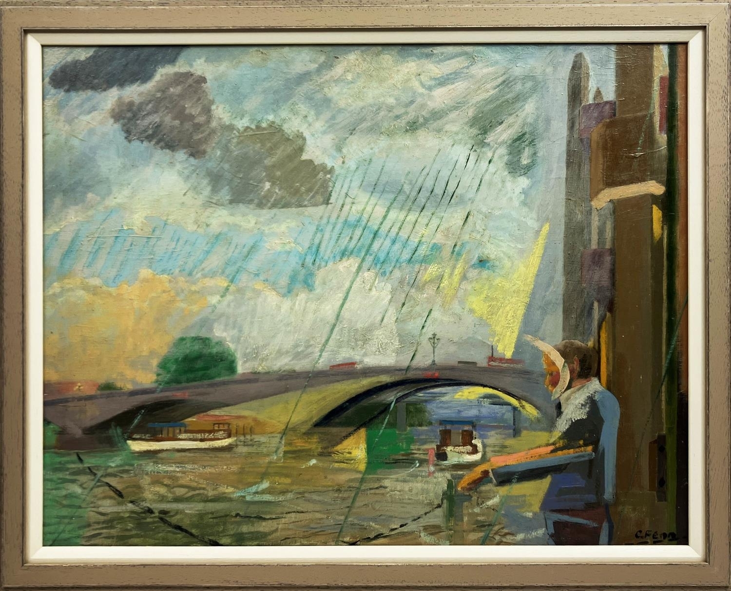 Constance Fenn | 'Putney Bridge' | MutualArt