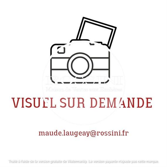 SEMENIAKO 1992 'Vijayanagar - Ghat' - A Serge François, pour sa passion de l'Inde qu'il a pu me communiquer, Amitiés (...) by Michel Semeniako, circa 1992