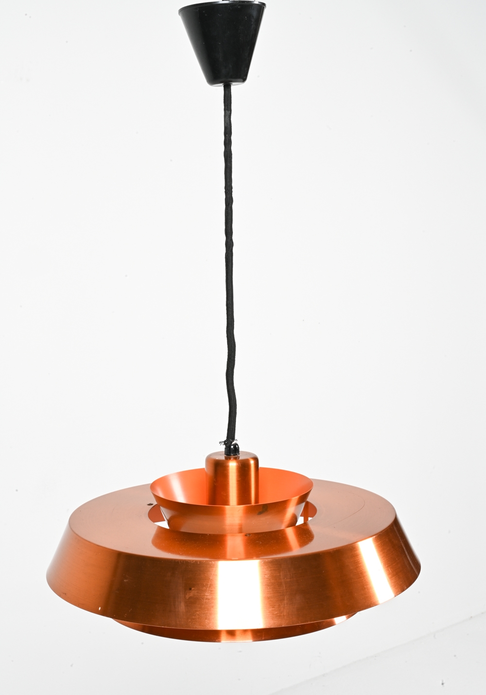Jo Hammerborg | PAIR OF JO HAMMERBORG COPPERTONE NOVA PENDANTS | MutualArt