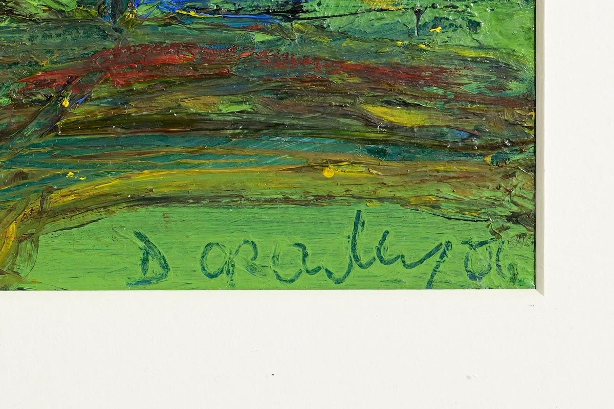 Artwork by Deirdre Crowley, Inchydoney (2001), Made of oil on paper laid on board