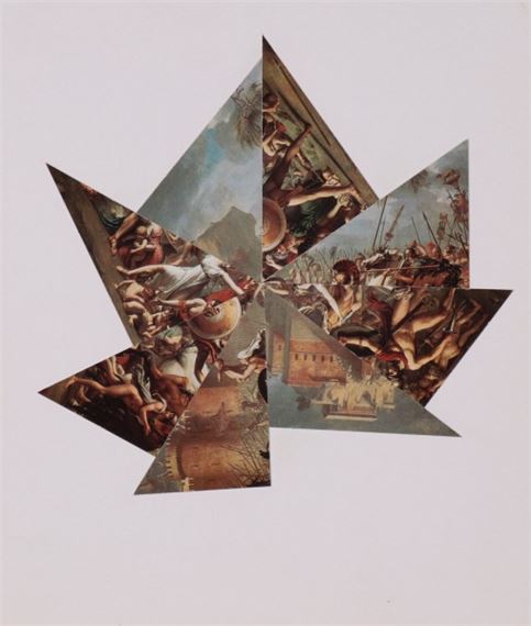 Michel Butor Fenetres sur le passage interieur by Jiří Kolář, 1982