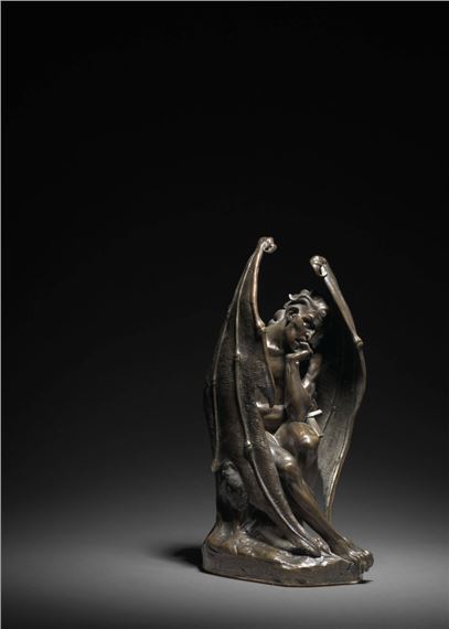 Satan by Jean-Jacques Feuchere, 1833