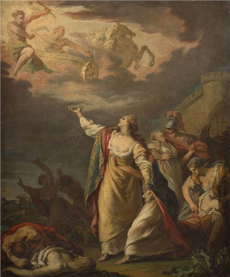 Diane et Apollon perçant de leurs flèches les enfants de Niobé - Jean Bonvoisin