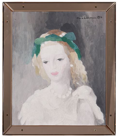Marie Laurencin | Portrait de jeune femme (1934) | MutualArt