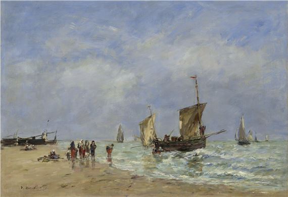 Eugène Louis Boudin | Paturage normand (1888 - 1895) | MutualArt