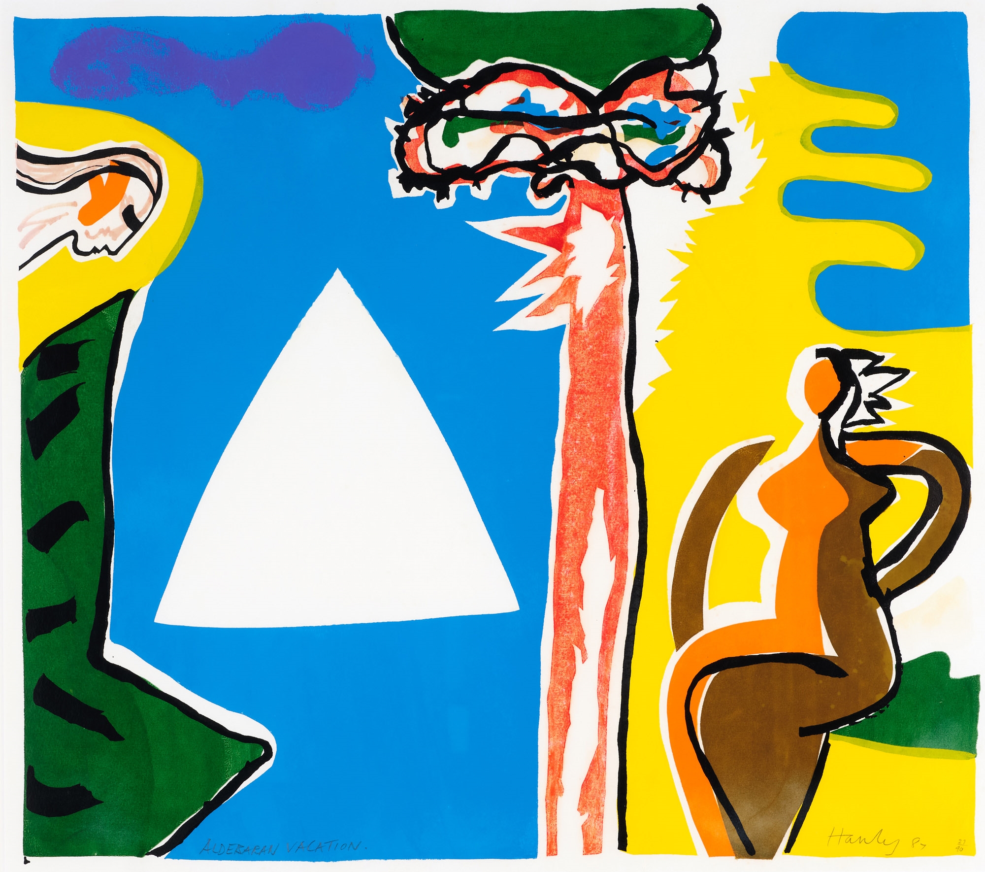 Pat Hanly | Aldebaran Vacation | MutualArt