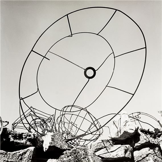 Lampshade Frames by Bill Culbert, 2002