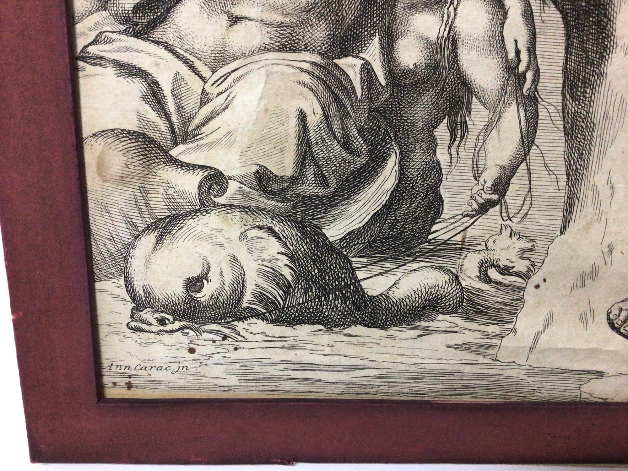 Annibale Carracci | depicting the savage man-eating cyclops Polyphemus ...
